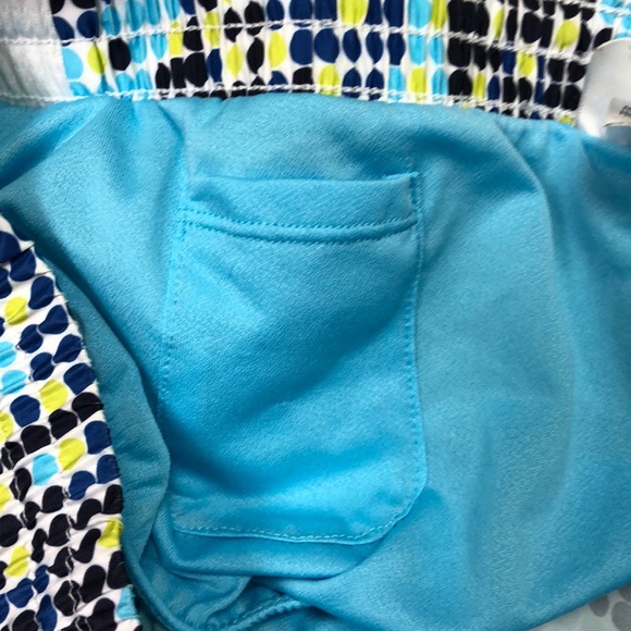 Danskin Now Blue and White Running Shorts - Picture 3 of 5
